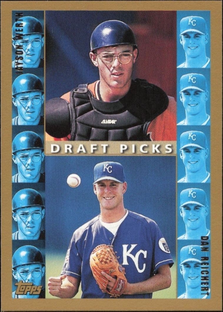 1998 Topps Jayson Werth #493 trading card