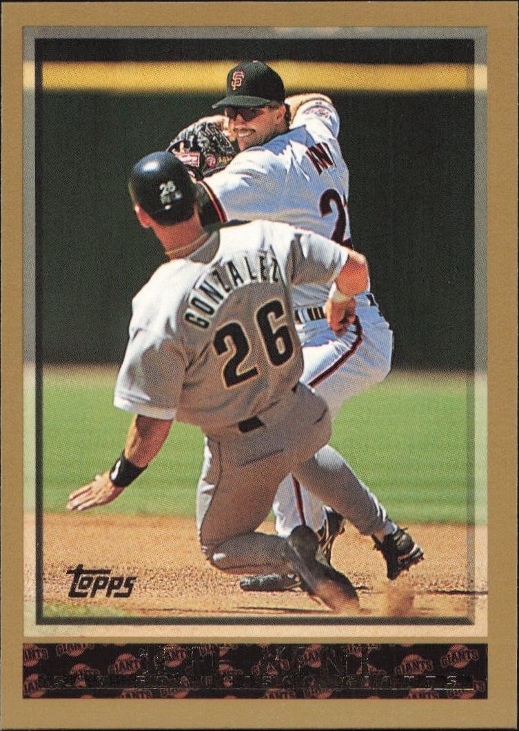 1998 Topps Series 1 Jeff Kent #24 trading card