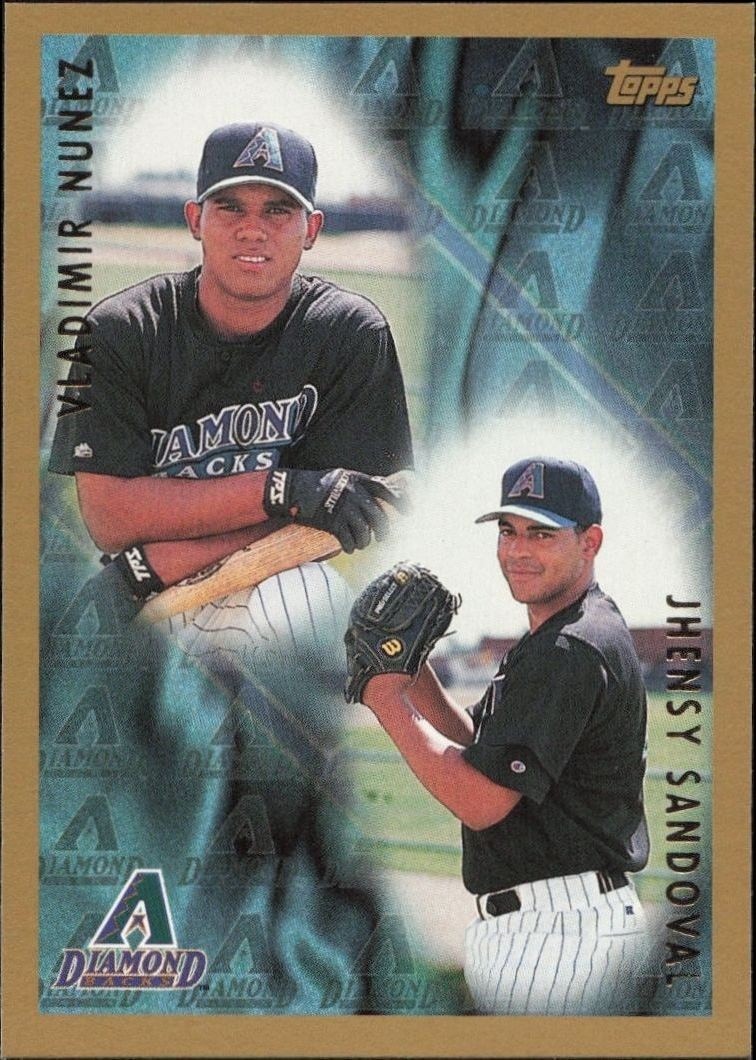 1998 Topps Series 2 Vladimir Nunez #498 trading card