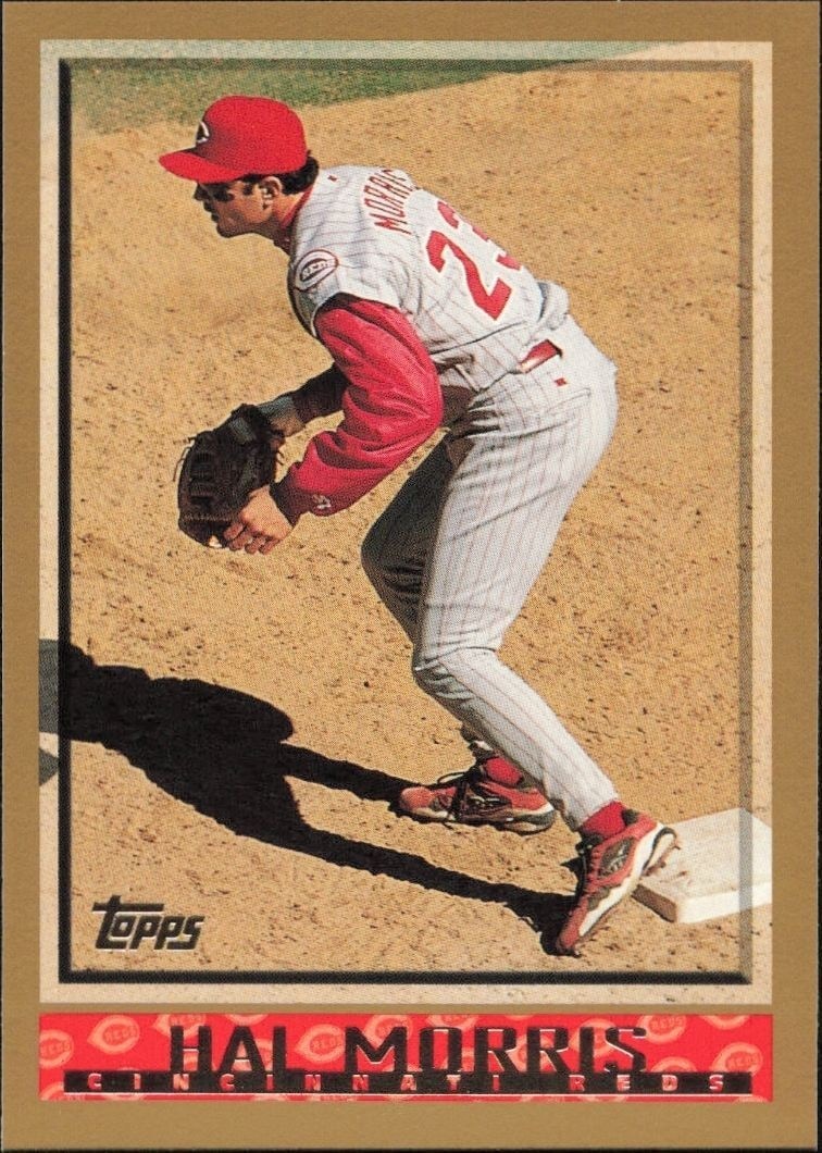 1998 Topps Series 1 Hal Morris #177 trading card