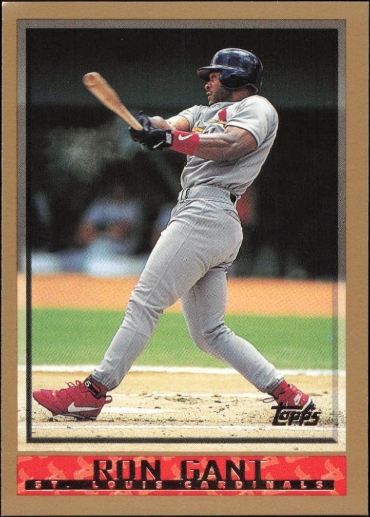 1998 Topps Series 2 Ron Gant #298 trading card