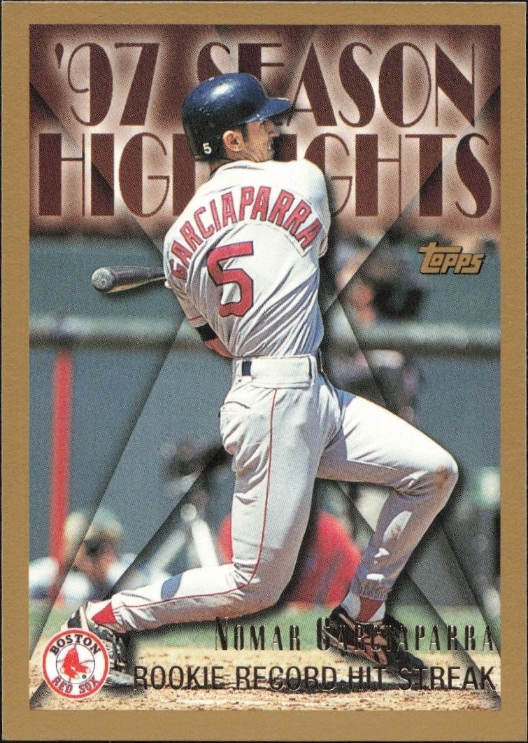 1998 Topps Nomar Garciaparra #268 trading card