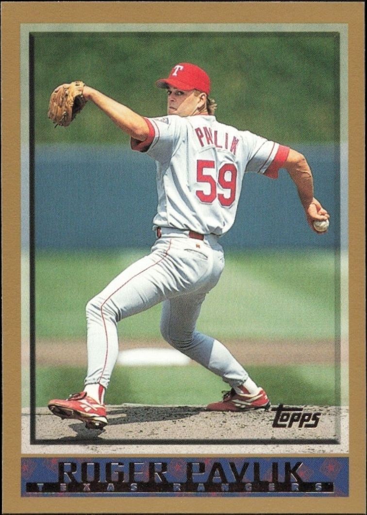 1998 Topps Series 1 Roger Pavlik #161 trading card