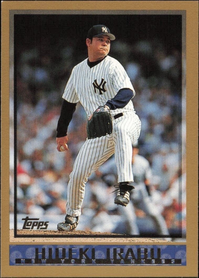 1998 Topps Series 1 Hideki Irabu #181 trading card