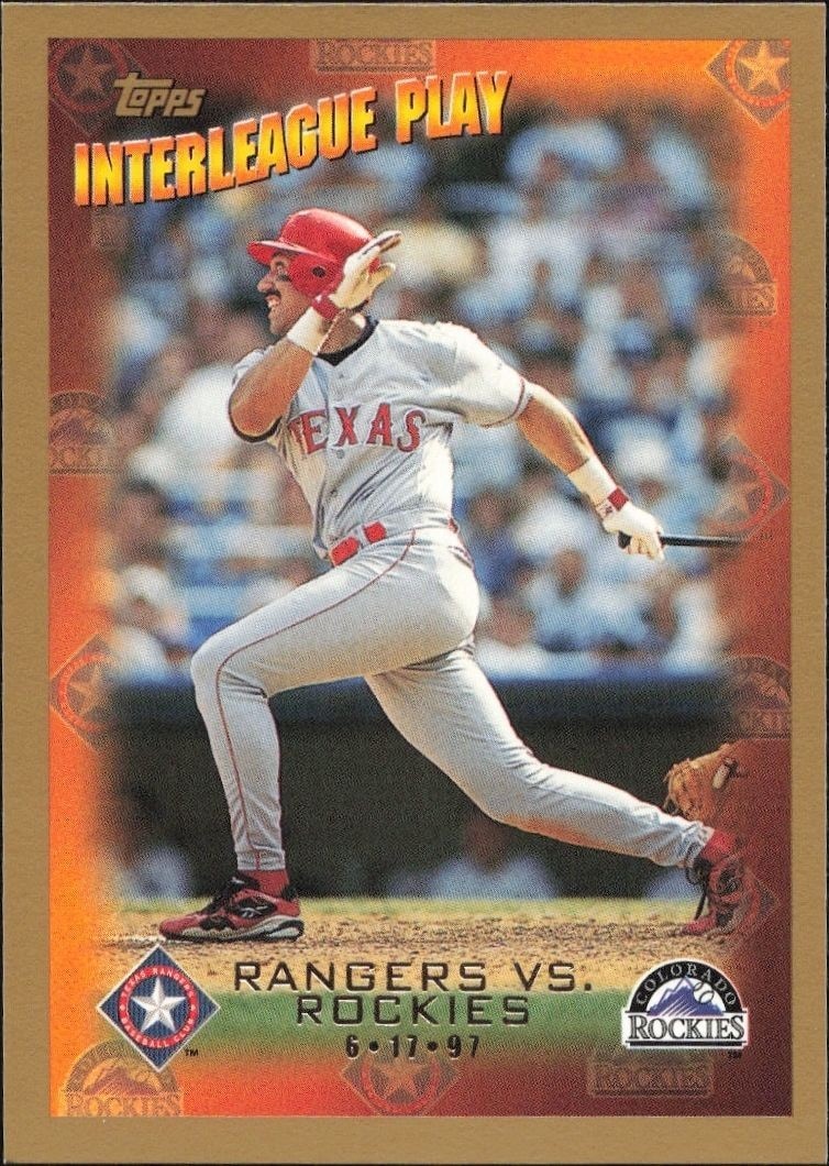 1998 Topps Juan Gonzalez #273 trading card