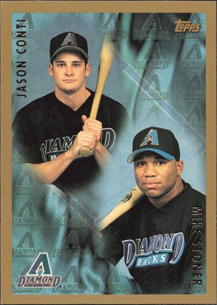 1998 Topps Series 1 Jason Conti #252 trading card