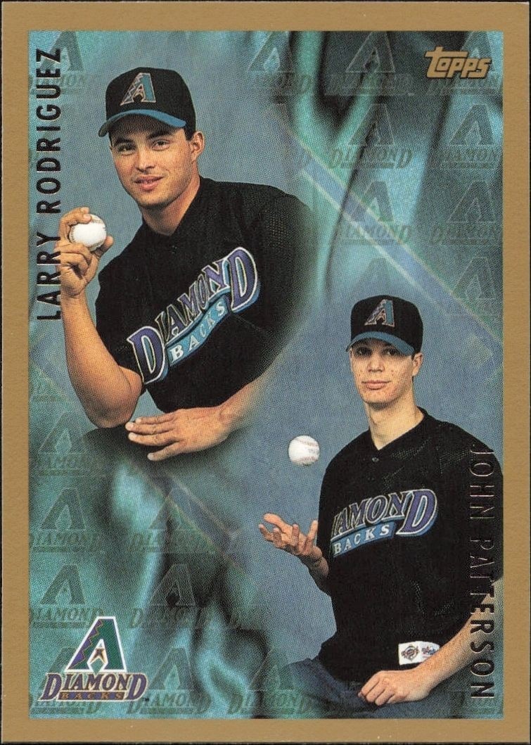 1998 Topps Series 1 Larry Rodriguez #253 trading card