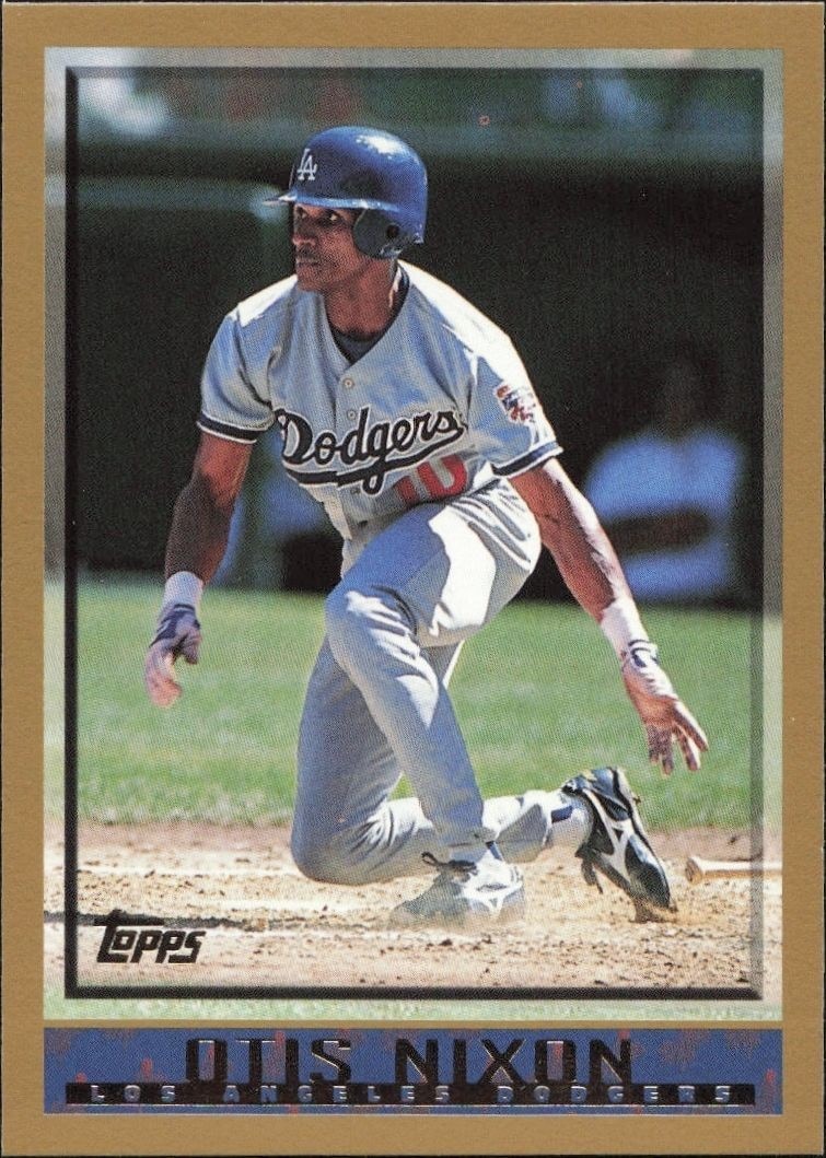 1998 Topps Series 2 Otis Nixon #392 trading card