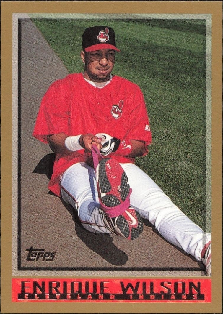 1998 Topps Series 2 Enrique Wilson #448 trading card