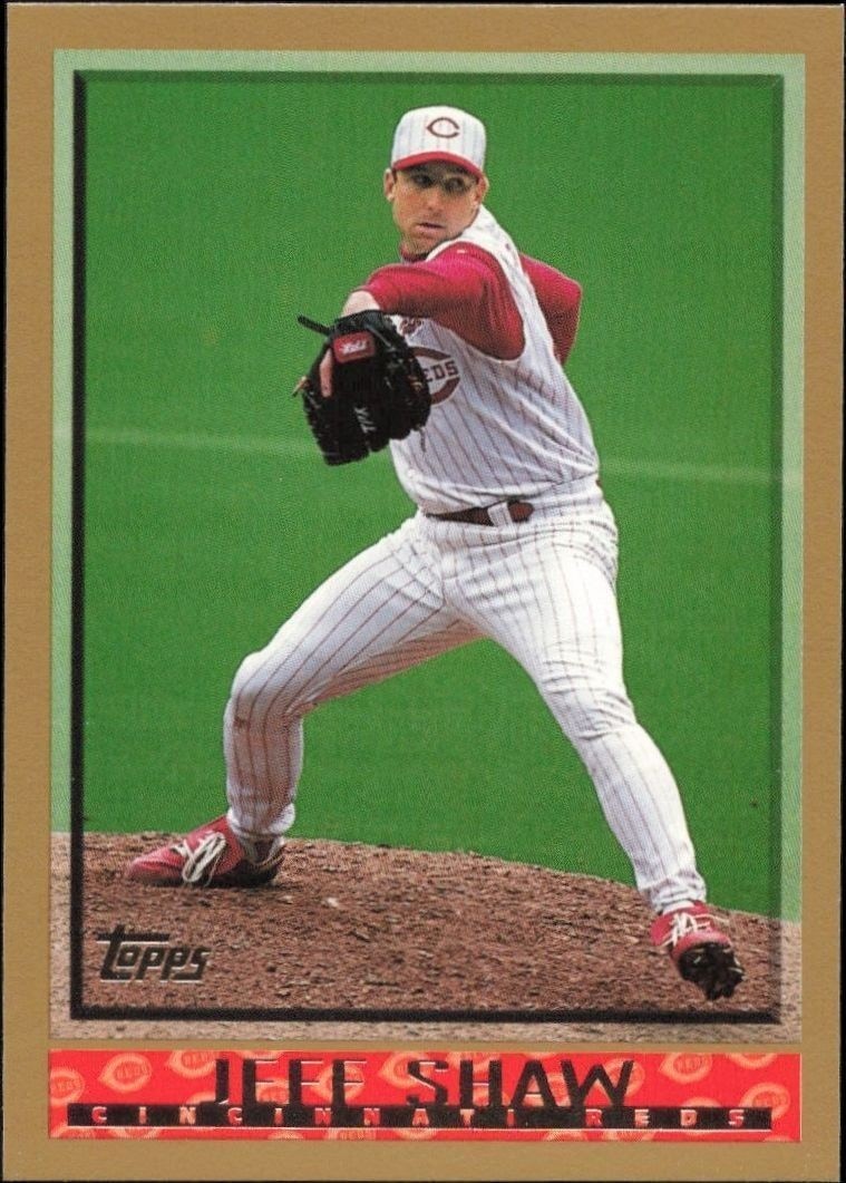 1998 Topps Series 1 Jeff Shaw #81 trading card