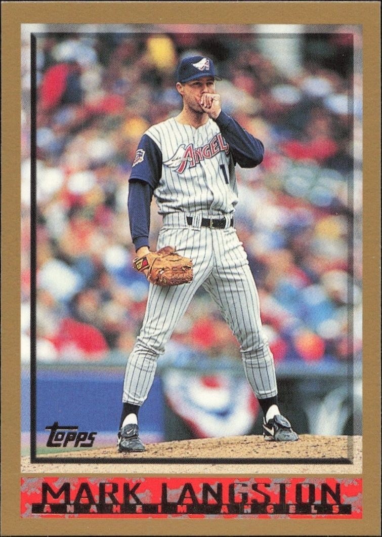 1998 Topps Series 2 Mark Langston #379 trading card