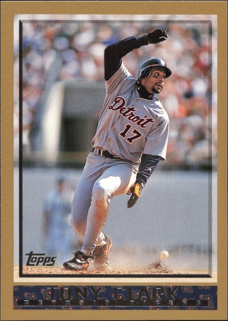 1998 Topps Series 1 Tony Clark #9 trading card