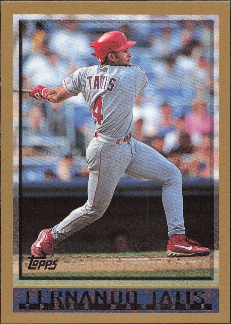 1998 Topps Series 2 Fernando Tatis #449 trading card
