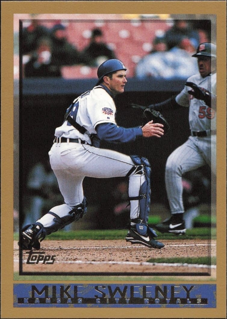 1998 Topps Series 1 Mike Sweeney #106 trading card