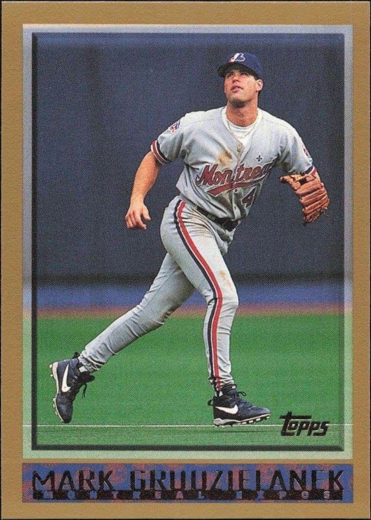 1998 Topps Series 1 Mark Grudzielanek #69 trading card