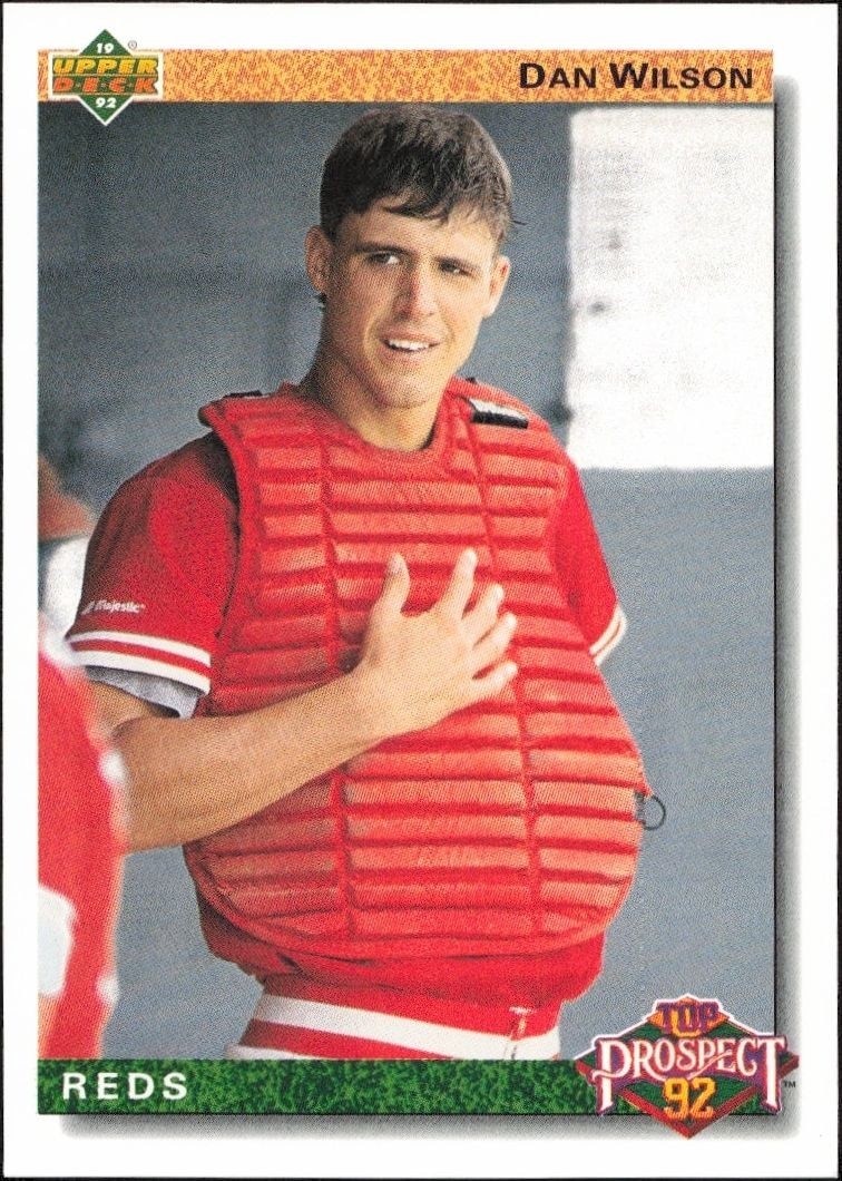 1992 Upper-Deck Low Number Dan Wilson #72 trading card