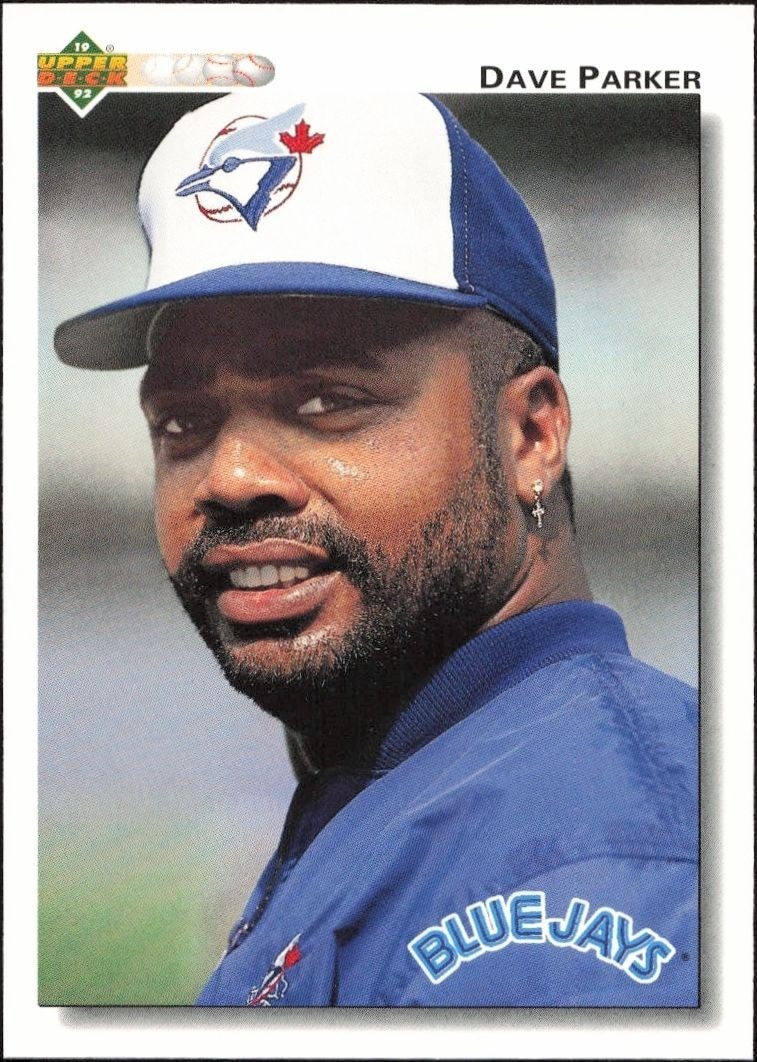 1992 Upper-Deck Low Number Dave Parker #522 trading card