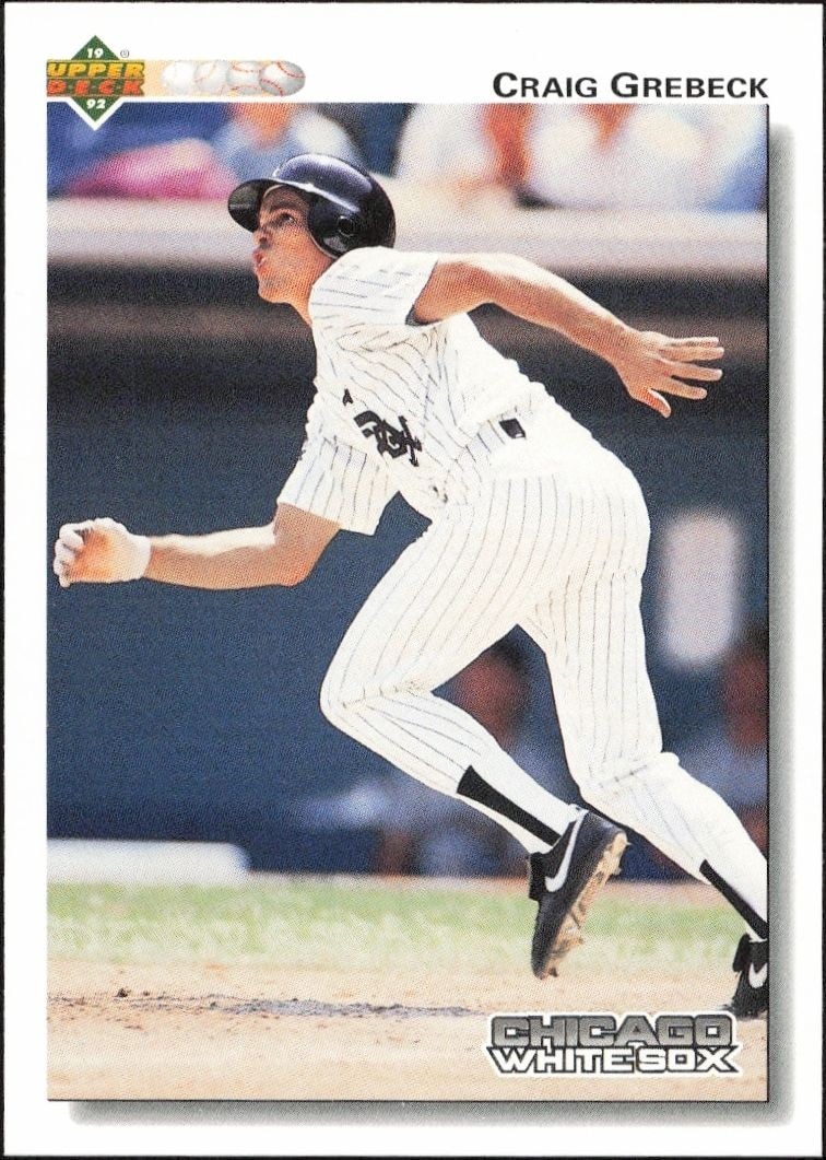 1992 Upper-Deck Low Number Craig Grebeck #603 trading card