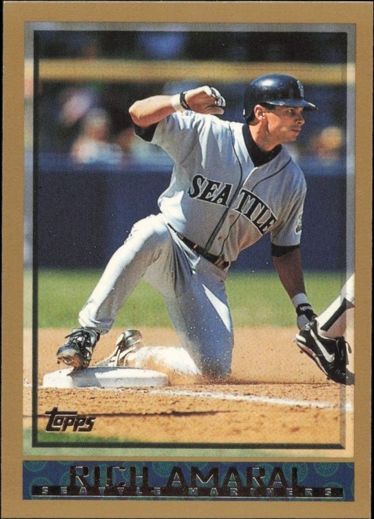1998 Topps Series 1 Rich Amaral #229 trading card