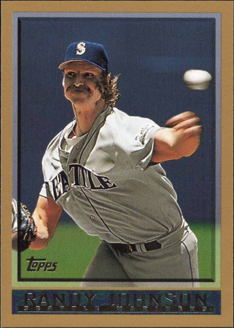 1998 Topps Series 1 Randy Johnson #150 trading card
