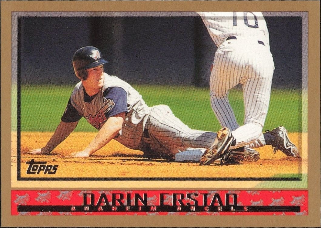 1998 Topps Series 2 Darin Erstad #288 trading card