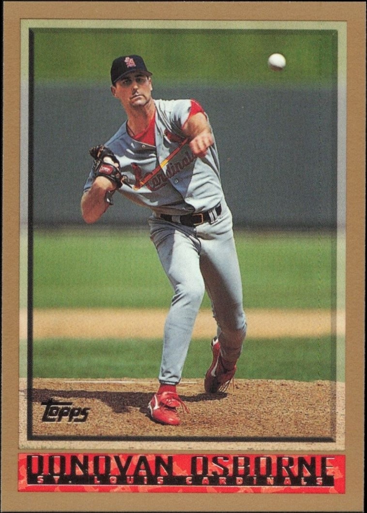 1998 Topps Series 2 Donovan Osborne #370 trading card
