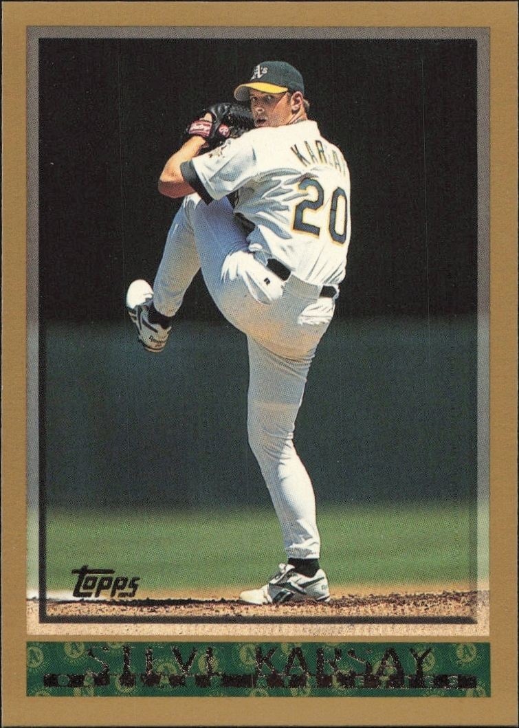 1998 Topps Series 1 Steve Karsay #84 trading card