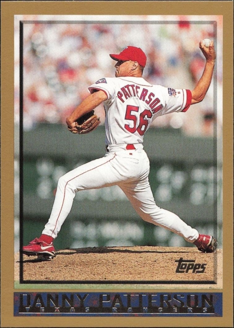 1998 Topps Series 1 Danny Patterson #48 trading card