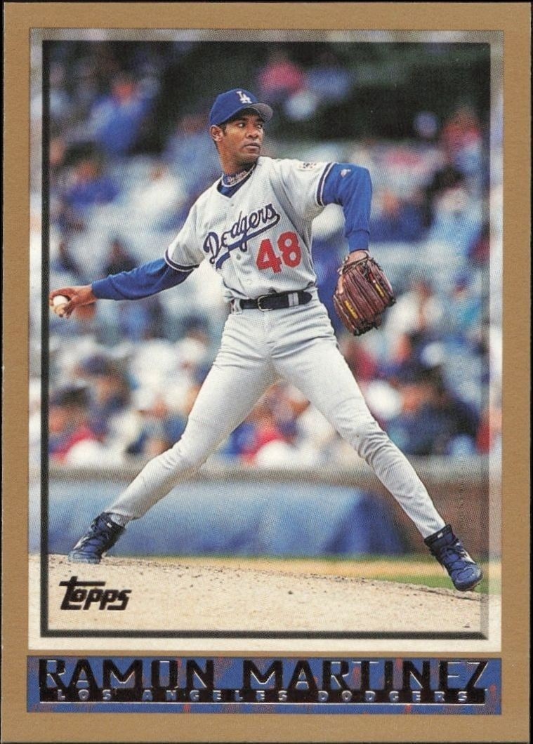 1998 Topps Series 2 Ramon Martinez #397 trading card