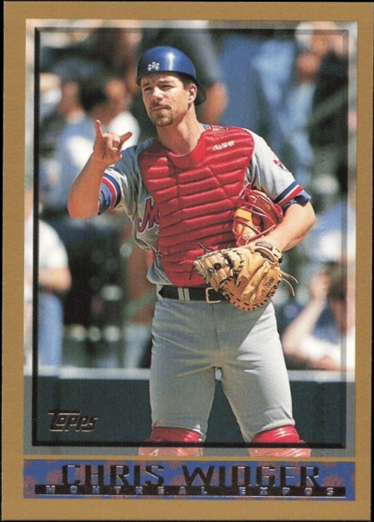 1998 Topps Series 1 Chris Widger #237 trading card