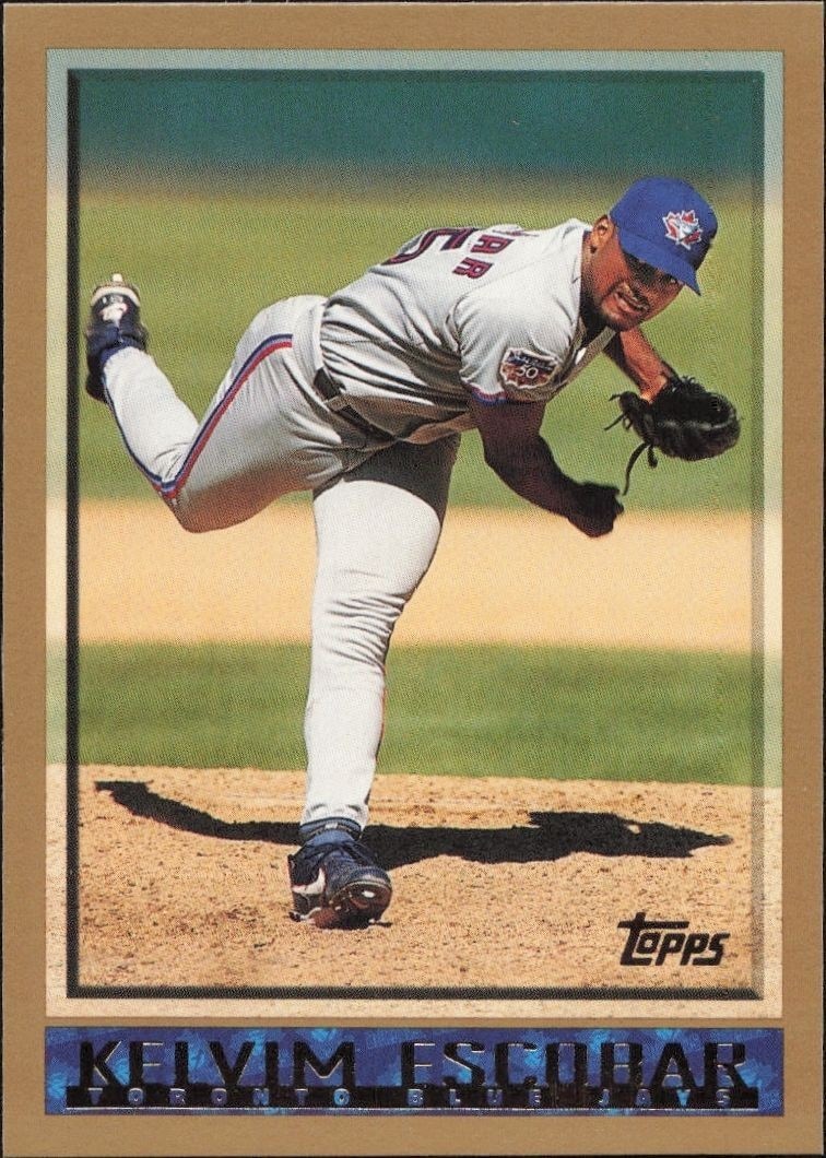 1998 Topps Series 2 Kelvim Escobar #346 trading card