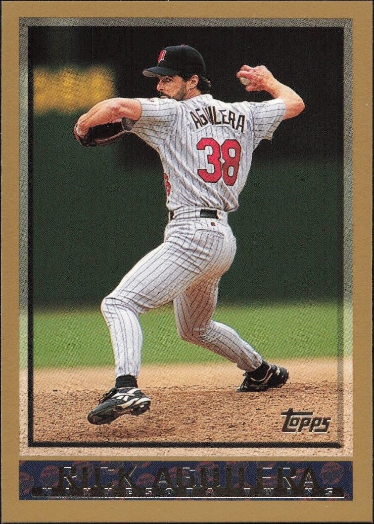 1998 Topps Series 1 Rick Aguilera #95 trading card