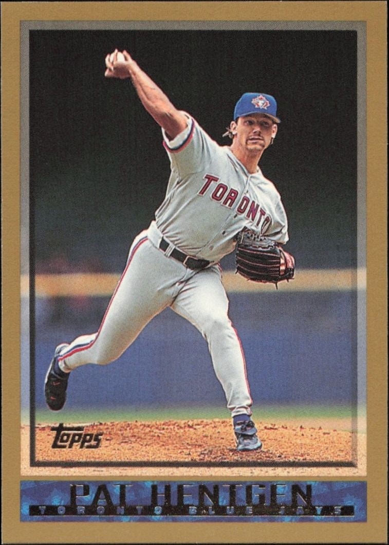 1998 Topps Series 1 Pat Hentgen #45 trading card