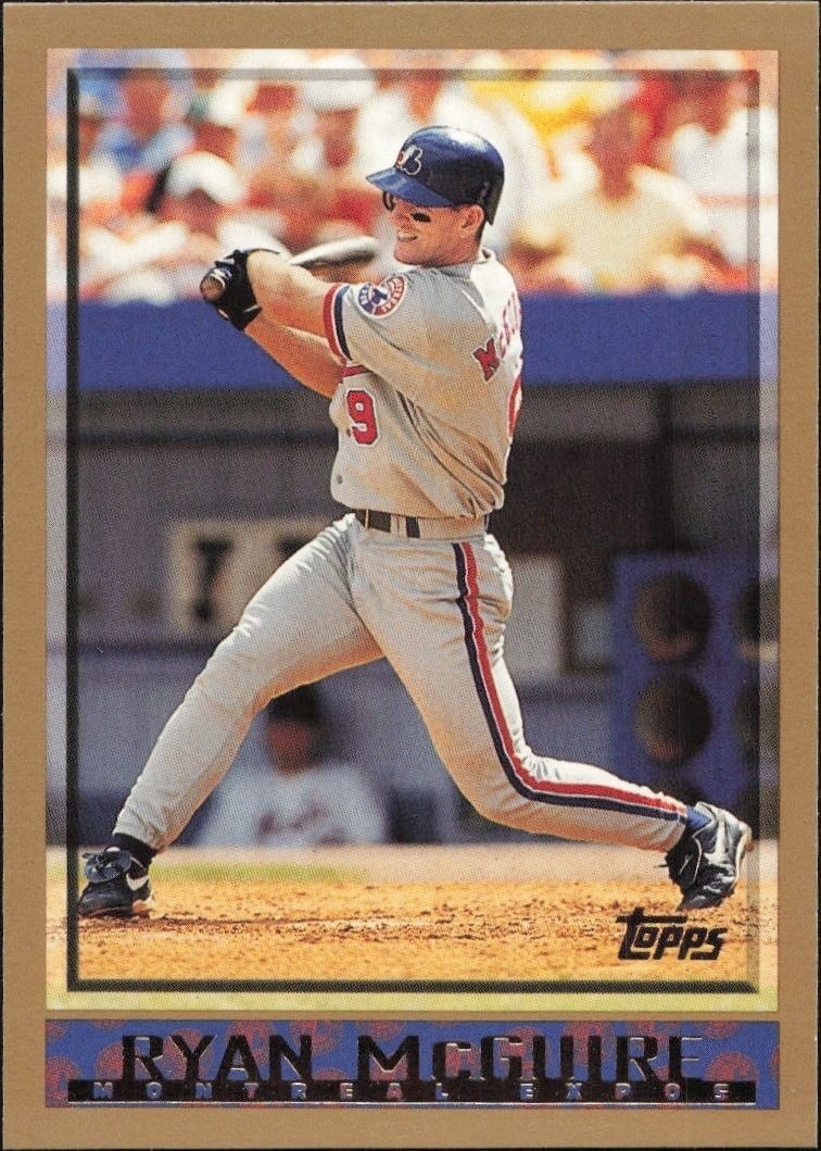 1998 Topps Series 2 Ryan McGuire #413 trading card