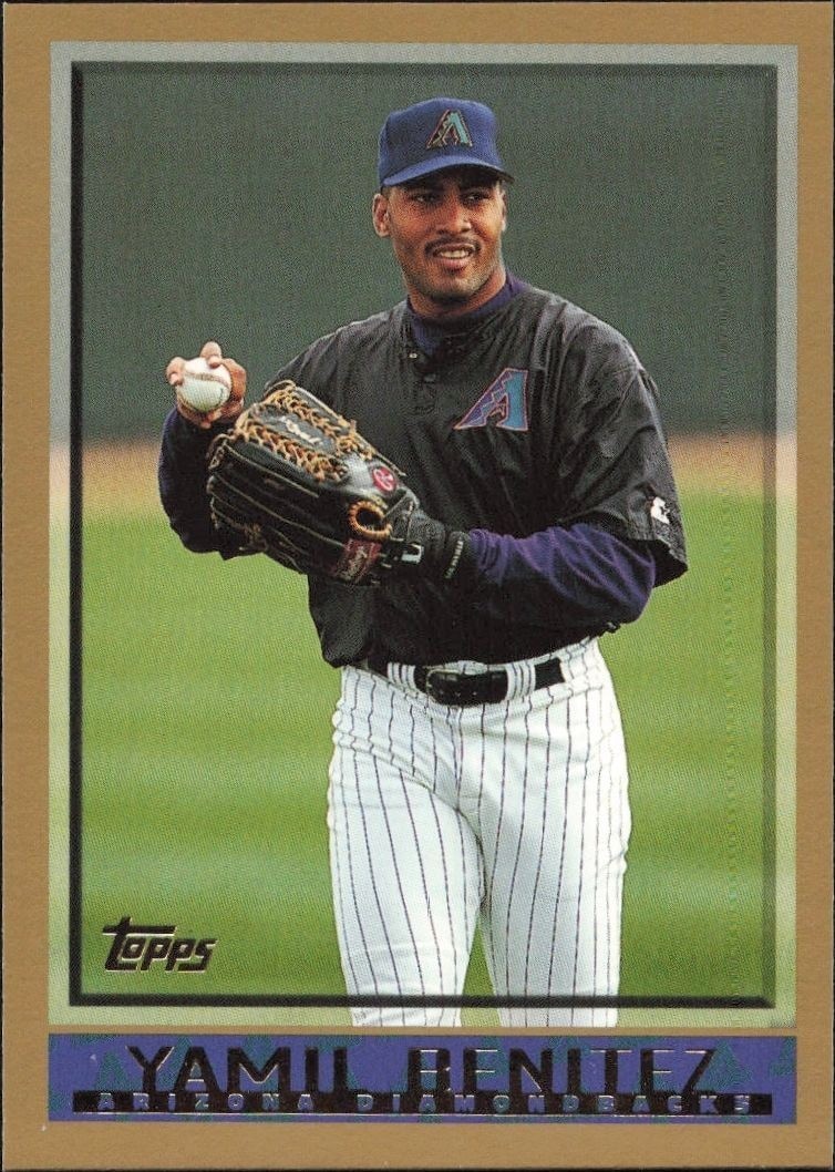 1998 Topps Series 2 Yamil Benitez #467 trading card
