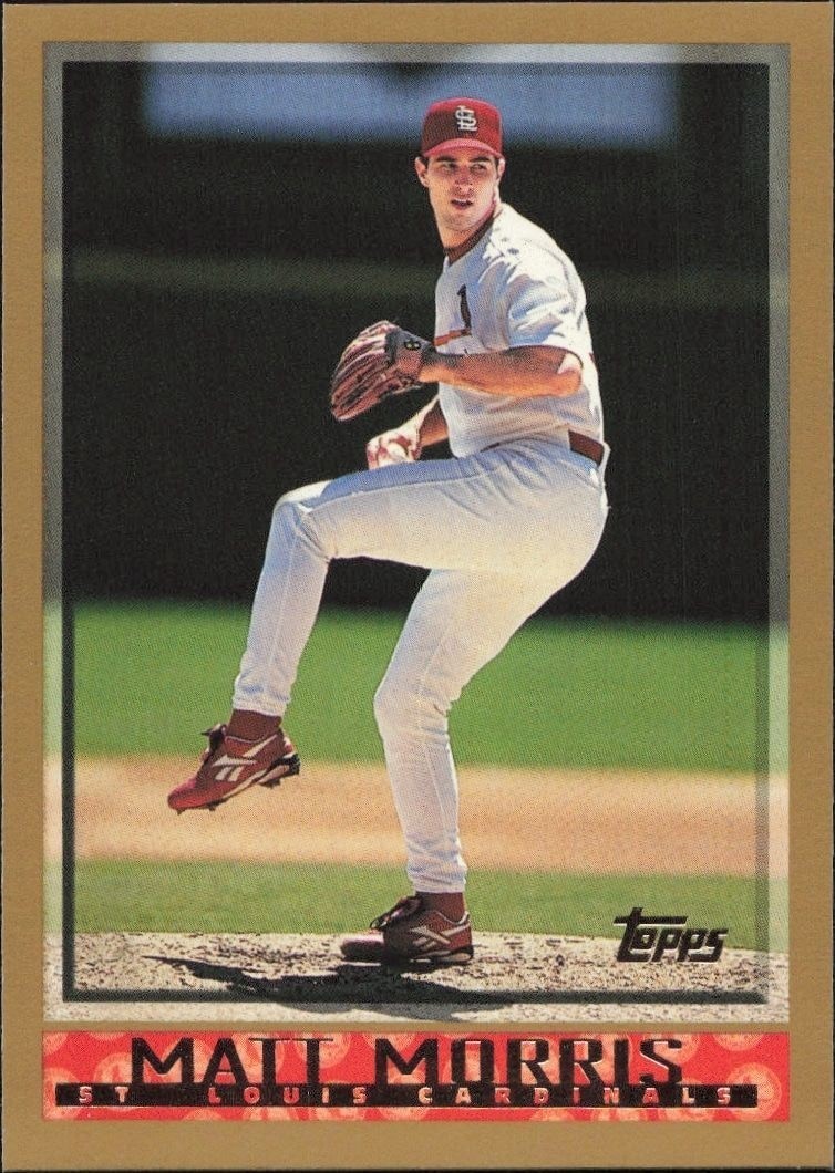 1998 Topps Series 1 Matt Morris #128 trading card