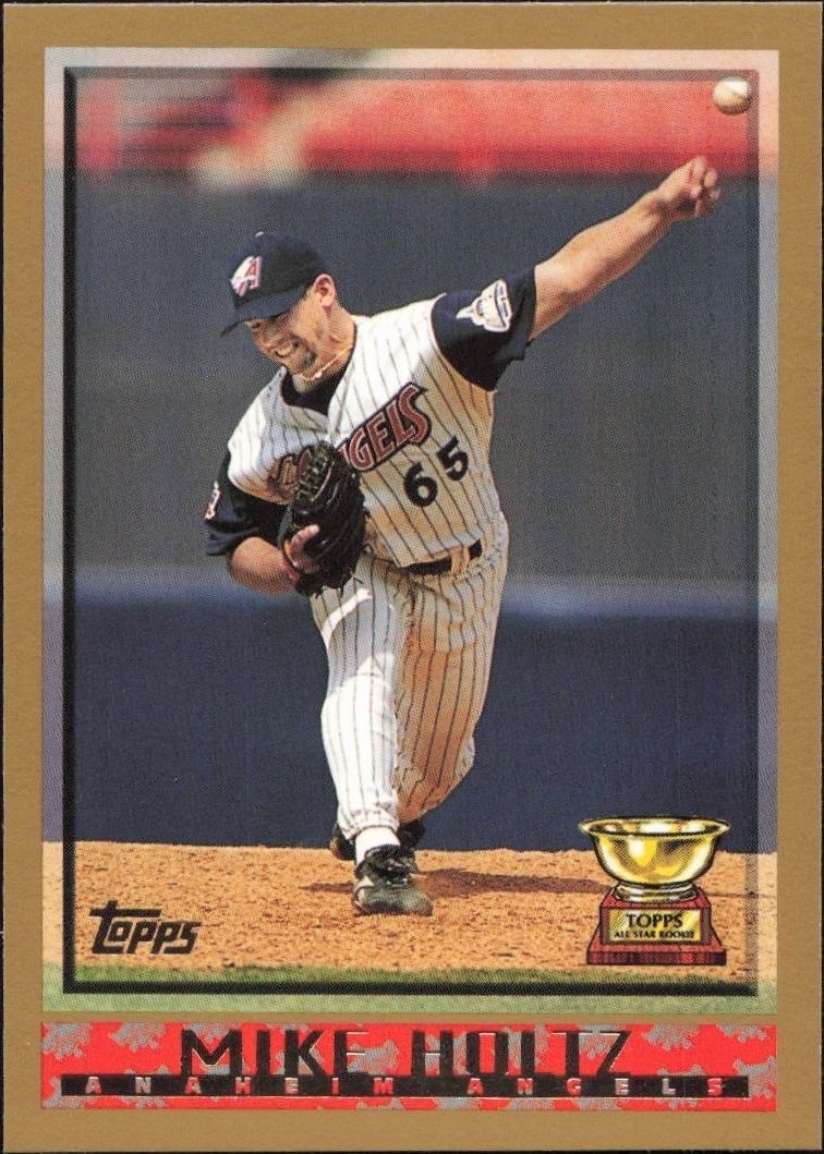 1998 Topps Series 1 Mike Holtz #185 trading card
