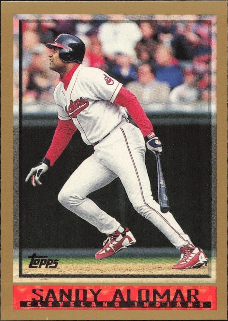 1998 Topps Series 1 Sandy Alomar, Jr. #135 trading card