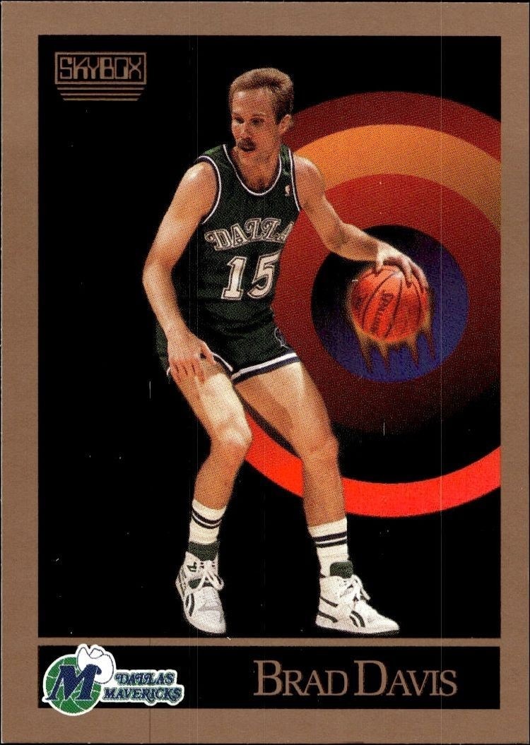 1990-91 Skybox Brad Davis #62 trading card