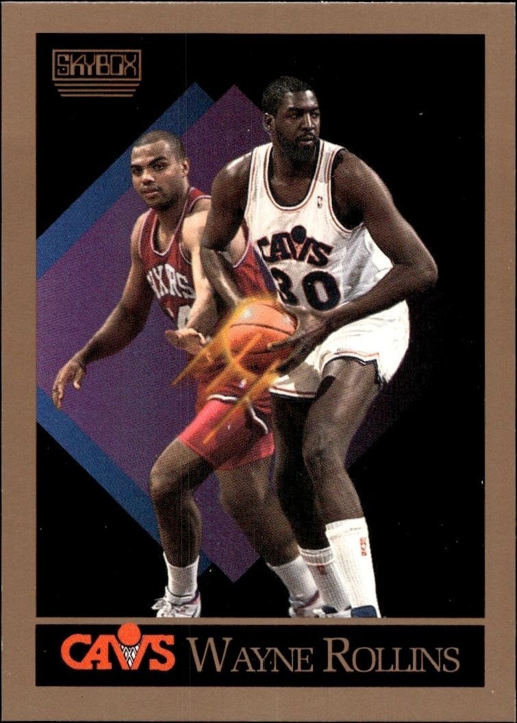 1990-91 Skybox Wayne Rollins #57 trading card