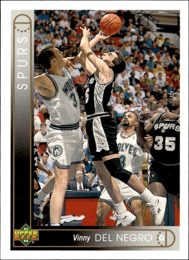 1993-94 Upper-Deck Collector's Choice Vinny Del Negro #140 trading card