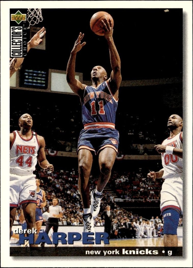 1995-96 Upper-Deck Collector's Choice Derek Harper #14 trading card