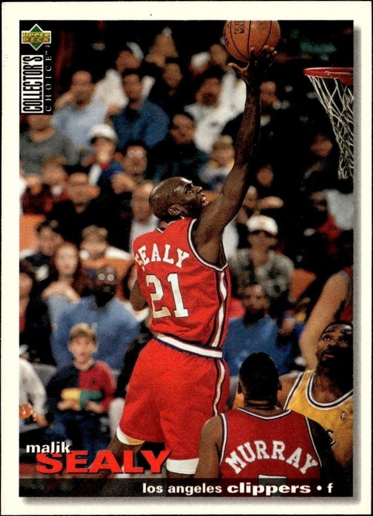 1995-96 Upper-Deck Collector's Choice Malik Sealy #21 trading card