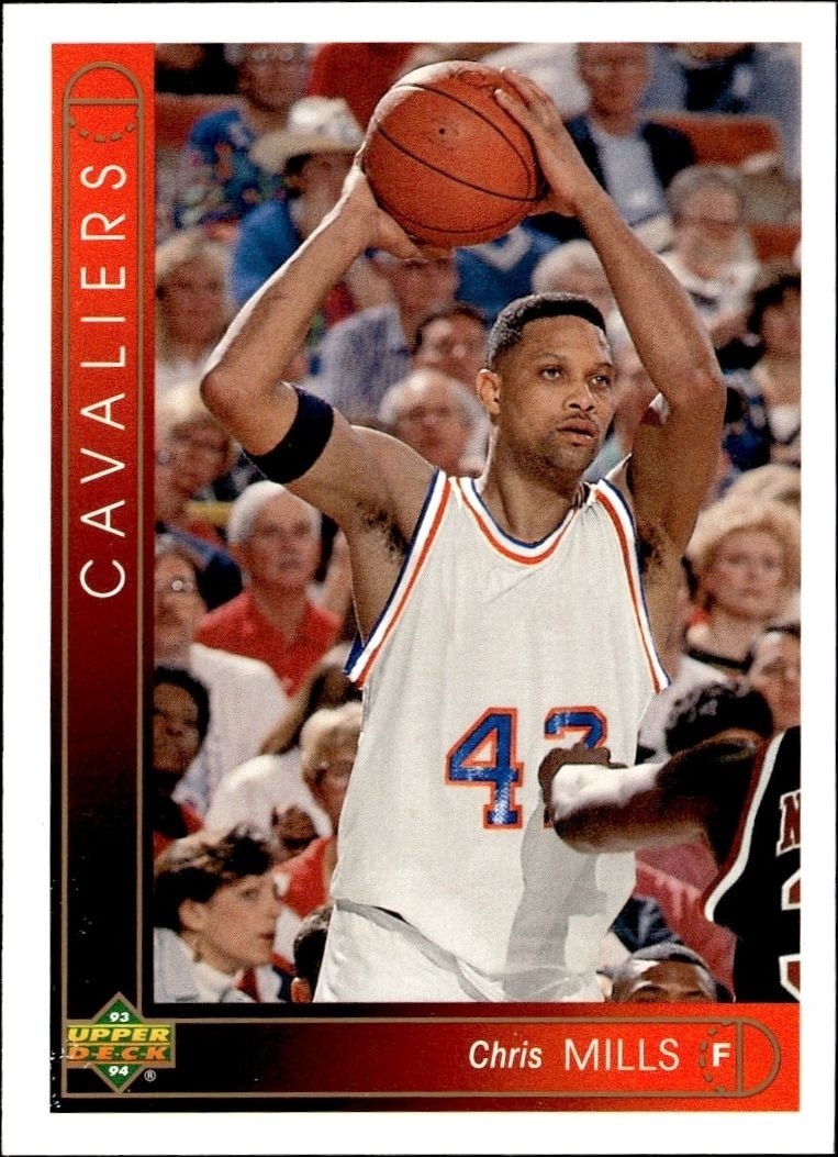 1993-94 Upper-Deck Collector's Choice Chris Mills #160 trading card
