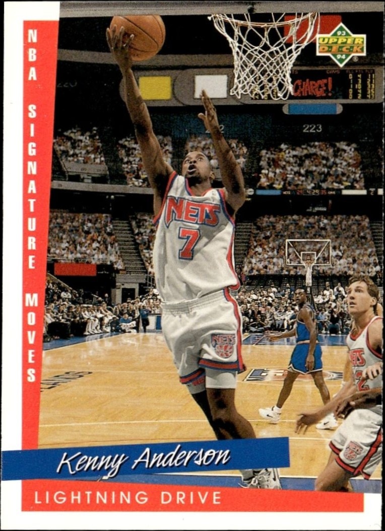 1993-94 Upper-Deck Collector's Choice Kenny Anderson #243 trading card