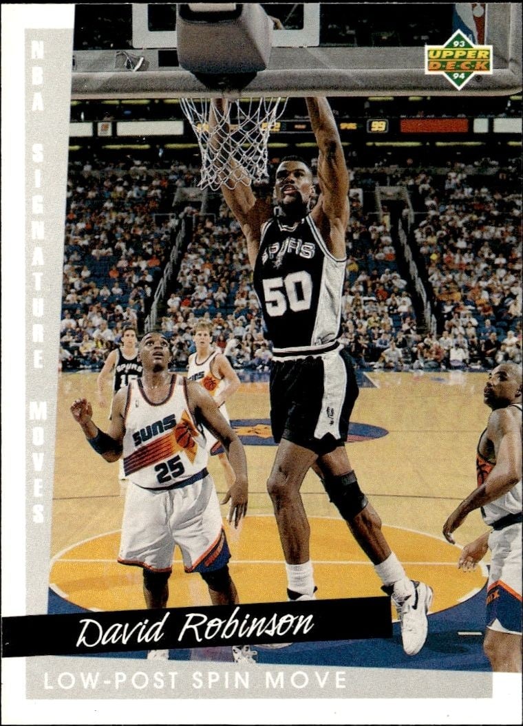1993-94 Upper-Deck Collector's Choice David Robinson #248 trading card