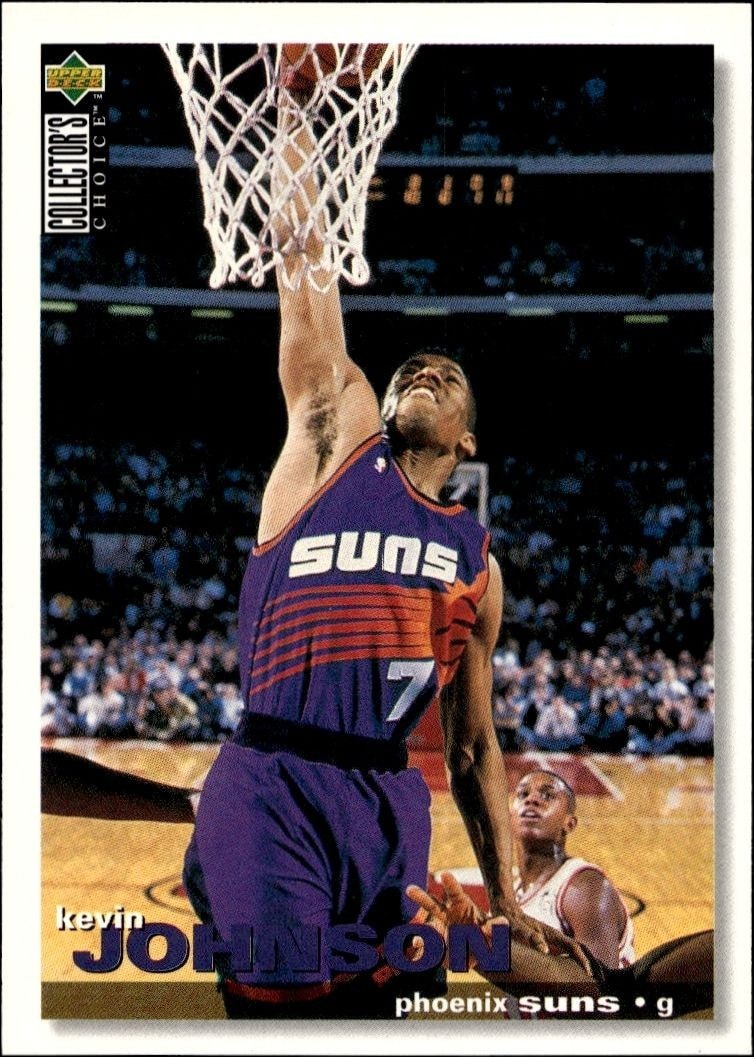 1995-96 Upper-Deck Collector's Choice Kevin Johnson #94 trading card