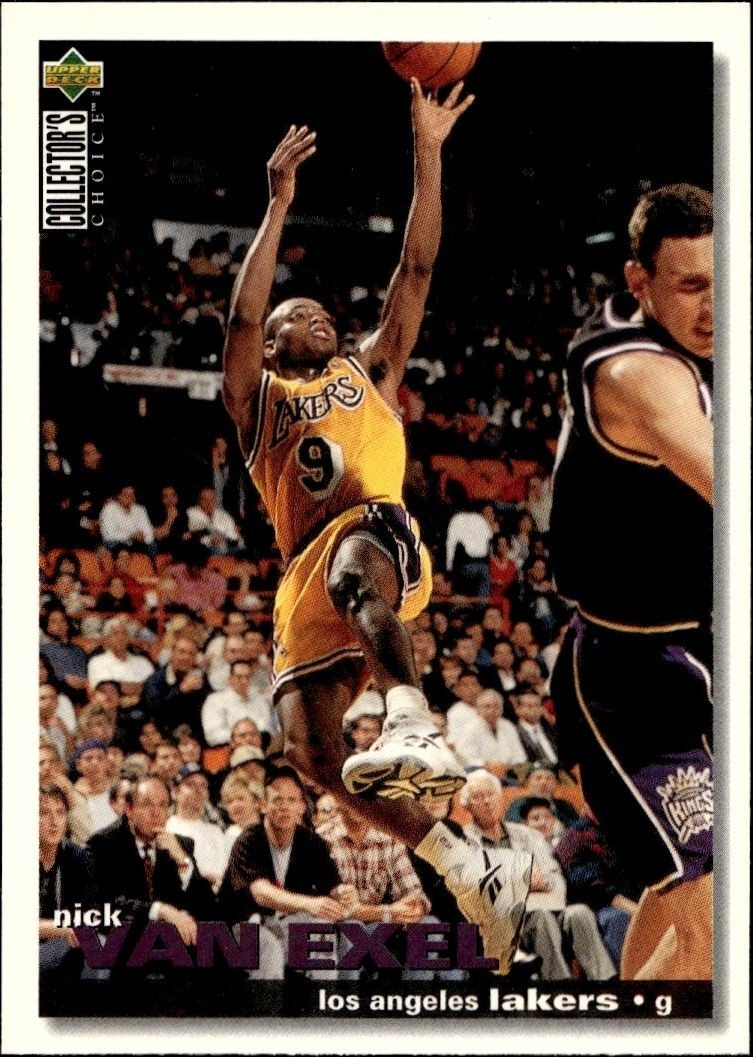 1995-96 Upper-Deck Collector's Choice Nick Van Exel #9 trading card