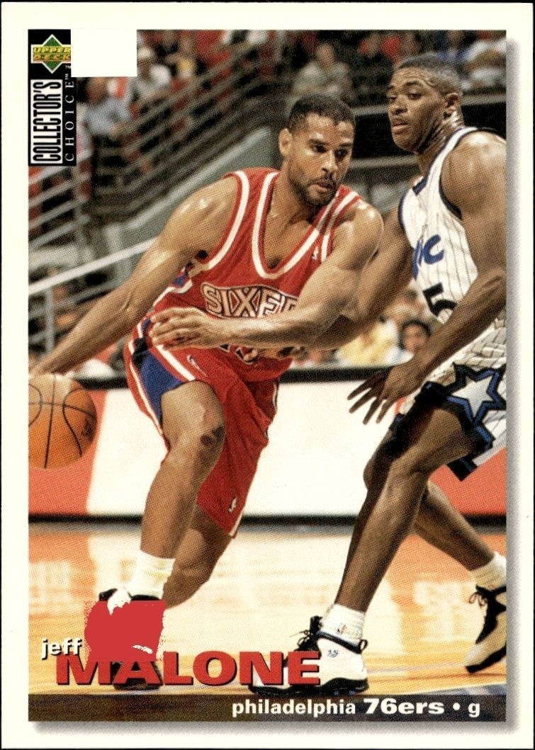 1995-96 Upper-Deck Collector's Choice Jeff Malone #113 trading card