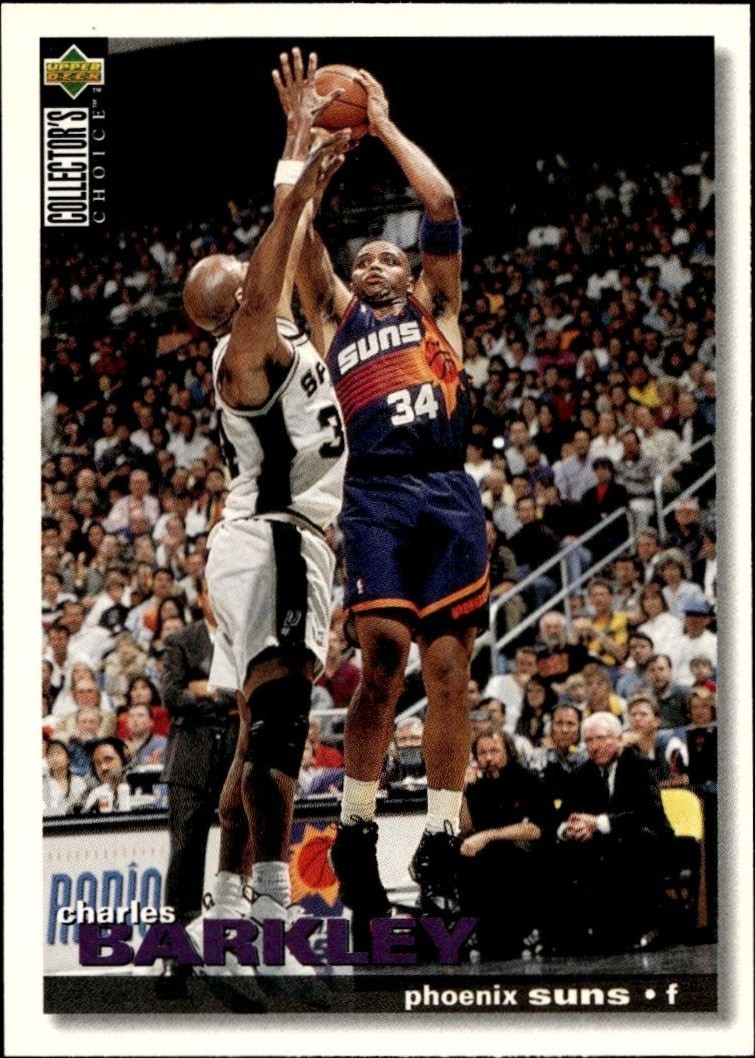 1995-96 Upper-Deck Collector's Choice Charles Barkley #34 trading card